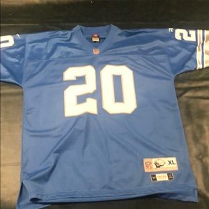 Authentic Reebok Barry sanders jersey